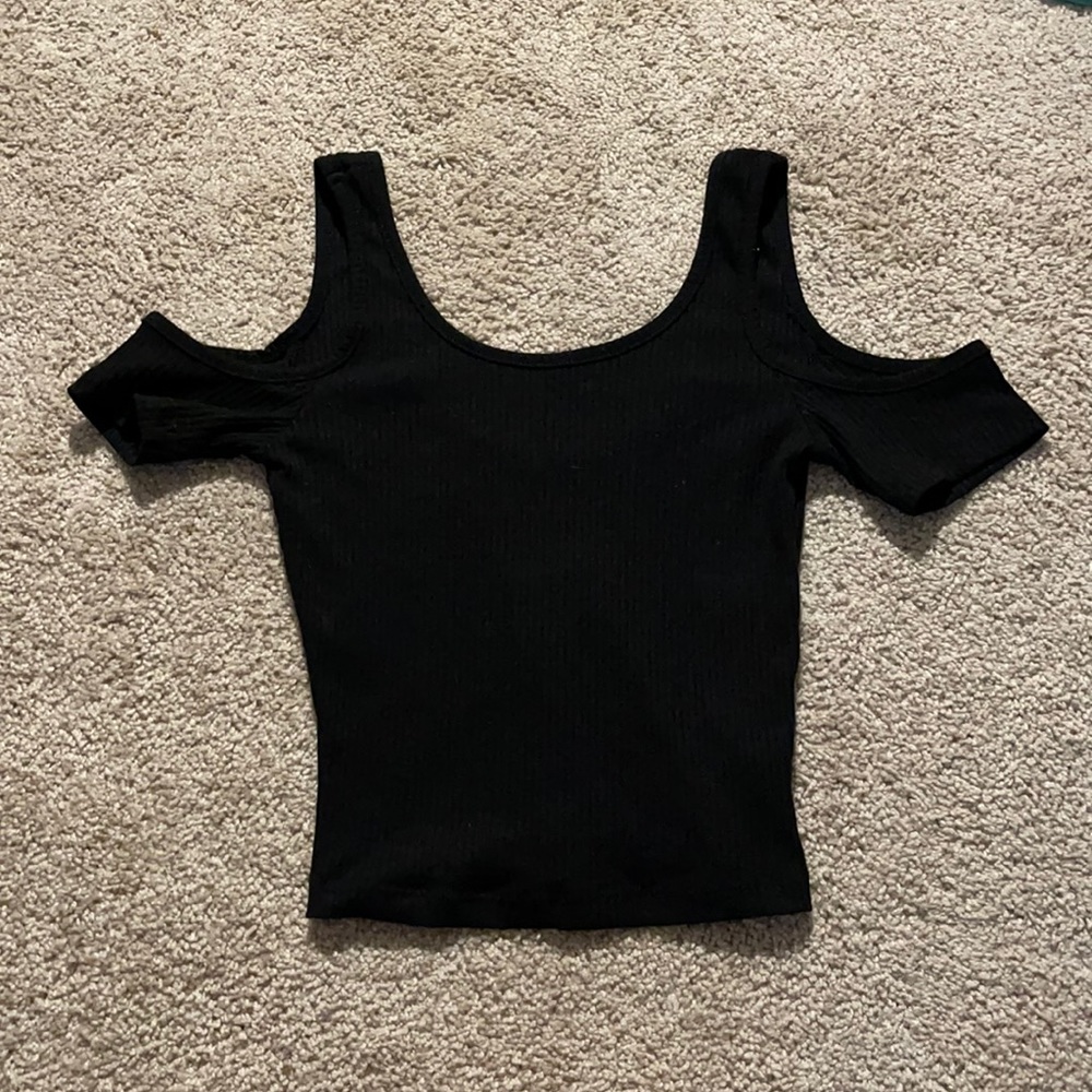 Black cutout tank